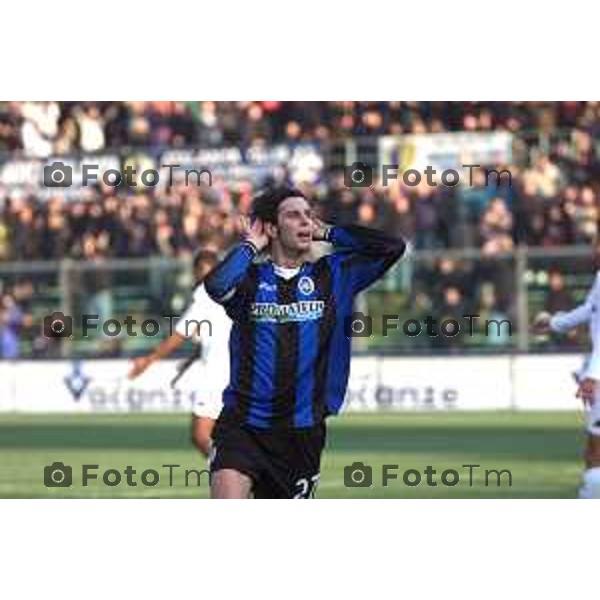 BERGAMO 19 GENNAIO 2003 CAMPIONATO DI CALCIO SERIE A ATALANTA ROMA PRIMO TEMPO DONI DOPO GOL