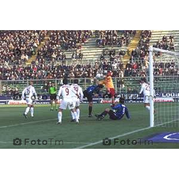 BERGAMO 19 GENNAIO 2003 CAMPIONATO DI CALCIO SERIE A ATALANTA ROMA PRIMO TEMPO