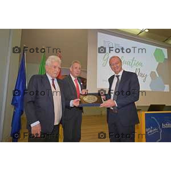 Foto Manzoni Tiziano/LaPresse 6-05-2023Bergamo Italia - Cronaca - Bergamo consegna diplomi dell\'Istituto Giulio Natta Giuseppe Valditara, Ministro dell\'istruzione e del Merito.