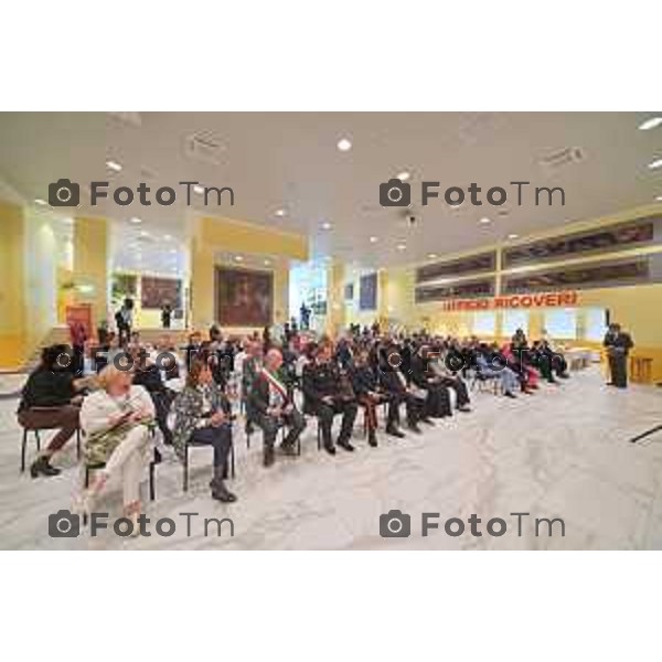 Foto Manzoni Tiziano/LaPresse 11-05-2023Bergamo Italia - Cronaca - Bergamo Clinica POnte San Pietro Mostra“Antonio Cifrondi dove la medicina cura il corpo l’arte cura l’anima”