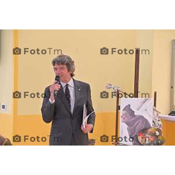 Foto Manzoni Tiziano/LaPresse 11-05-2023Bergamo Italia - Cronaca - Bergamo Clinica POnte San Pietro Mostra“Antonio Cifrondi dove la medicina cura il corpo l’arte cura l’anima” Avv. Nicola Grigoletto presidente istituti ospedalieri bergamaschi