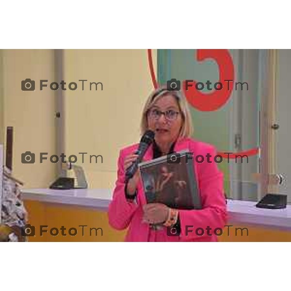 Foto Manzoni Tiziano/LaPresse 11-05-2023Bergamo Italia - Cronaca - Bergamo Clinica POnte San Pietro Mostra“Antonio Cifrondi dove la medicina cura il corpo l’arte cura l’anima” Gilda Gastaldi, presidente Gsd Foundation