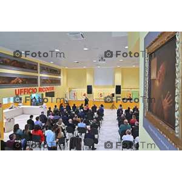 Foto Manzoni Tiziano/LaPresse 11-05-2023Bergamo Italia - Cronaca - Bergamo Clinica POnte San Pietro Mostra“Antonio Cifrondi dove la medicina cura il corpo l’arte cura l’anima”