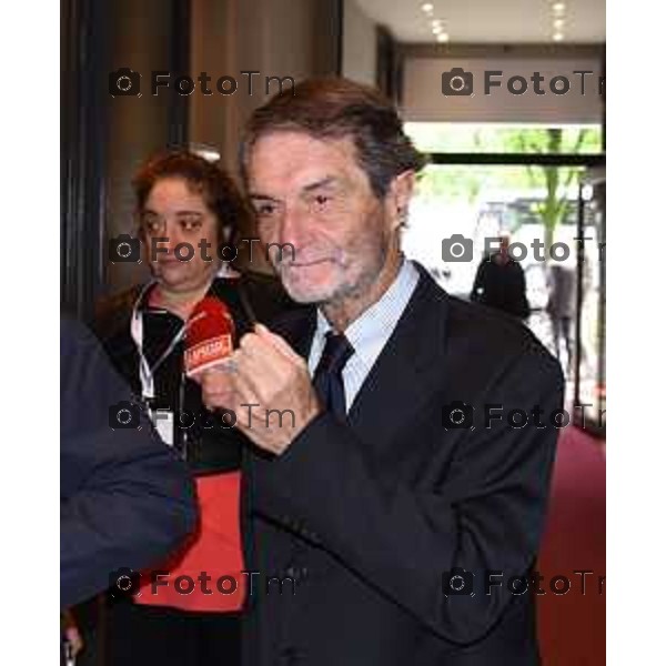 Foto Manzoni Tiziano/LaPresse 13-05-2023 Bergamo Italia - Cronaca - Bergamo Brescia, Capitale italiana della Cultura 2023, per la 73a Assemblea Nazionale della Federalberghi.