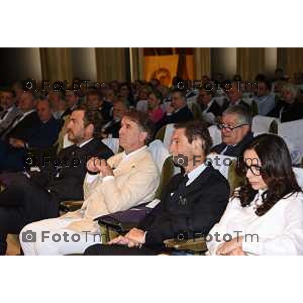 Foto Manzoni Tiziano/LaPresse 13-05-2023 Bergamo Italia - Cronaca - Bergamo Brescia, Capitale italiana della Cultura 2023, per la 73a Assemblea Nazionale della Federalberghi.