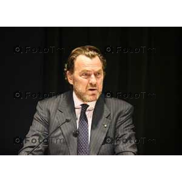 Foto Manzoni Tiziano/LaPresse 13-05-2023 Bergamo Italia - Cronaca - Bergamo Brescia, Capitale italiana della Cultura 2023, per la 73a Assemblea Nazionale della Federalberghi.