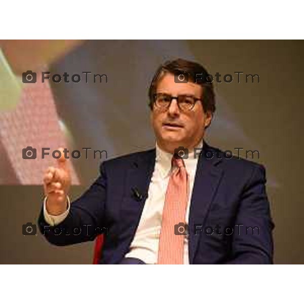 Foto Manzoni Tiziano/LaPresse 13-05-2023 Bergamo Italia - Cronaca - Bergamo Brescia, Capitale italiana della Cultura 2023, per la 73a Assemblea Nazionale della Federalberghi.