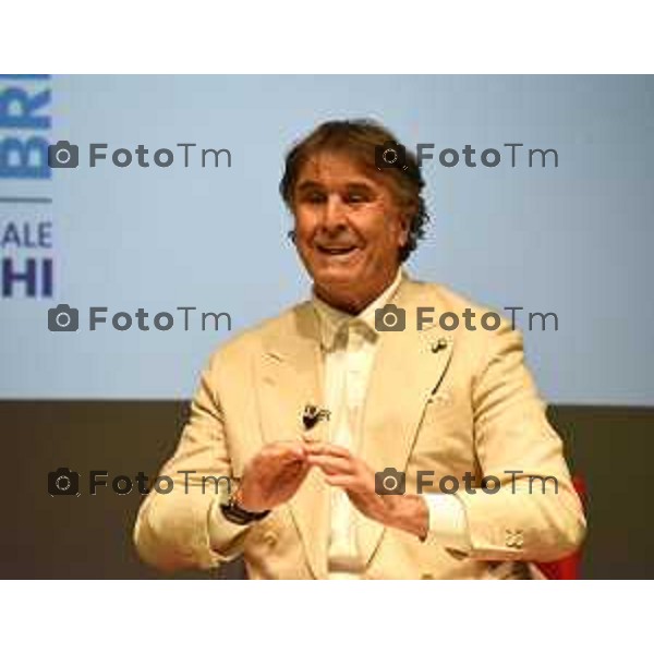 Foto Manzoni Tiziano/LaPresse 13-05-2023 Bergamo Italia - Cronaca - Bergamo Brescia, Capitale italiana della Cultura 2023, per la 73a Assemblea Nazionale della Federalberghi.