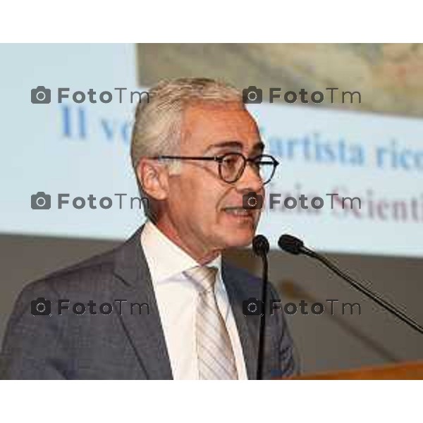 Foto Manzoni Tiziao/LaPresse 18-05-2023Bergamo Italia - Cronaca - Bergamo convegno “Lorenzo Lotto, identikit di un Genio” presentato il vero volto dell’artista