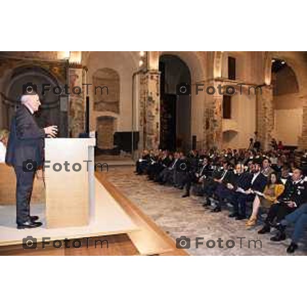 Foto Manzoni Tiziao/LaPresse 18-05-2023Bergamo Italia - Cronaca - Bergamo convegno “Lorenzo Lotto, identikit di un Genio” presentato il vero volto dell’artista