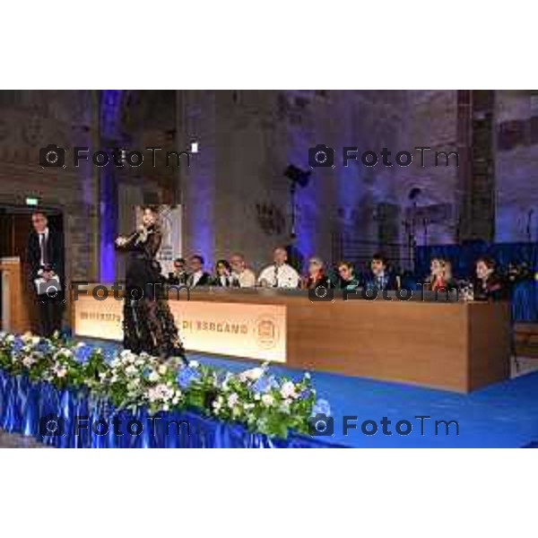 Foto Manzoni Tiziano/LaPresse 20-05-2023 Bergamo Italia - Cronaca - Bergamo\'Aula Magna della sede universitaria di Sant’Agostino in Città Alta a Bergamo si terrà il Graduation Day dell’Università degli studi di Bergamo.
