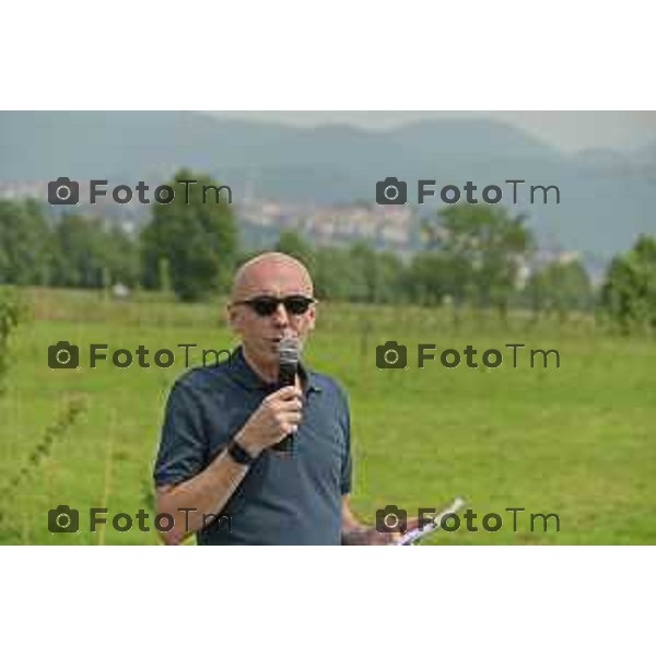 Foto Manzoni Tiziano/LaPresse 30-05-2023Bergamo Italia - Cronaca - inaugura Legami Dreamland, il parco naturale che ricade nel territorio della città di Bergamo, Sindaco di Bergamo Giorgio Gori e il CEO e direttore creativo di Legami Alberto Fassi,