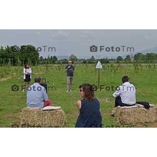 Foto Manzoni Tiziano/LaPresse 30-05-2023Bergamo Italia - Cronaca - inaugura Legami Dreamland, il parco naturale che ricade nel territorio della città di Bergamo, Sindaco di Bergamo Giorgio Gori e il CEO e direttore creativo di Legami Alberto Fassi,