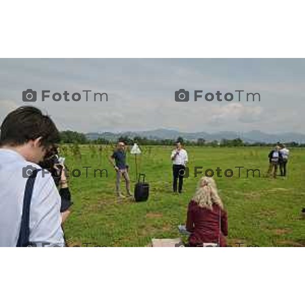 Foto Manzoni Tiziano/LaPresse 30-05-2023Bergamo Italia - Cronaca - inaugura Legami Dreamland, il parco naturale che ricade nel territorio della città di Bergamo, Sindaco di Bergamo Giorgio Gori e il CEO e direttore creativo di Legami Alberto Fassi,