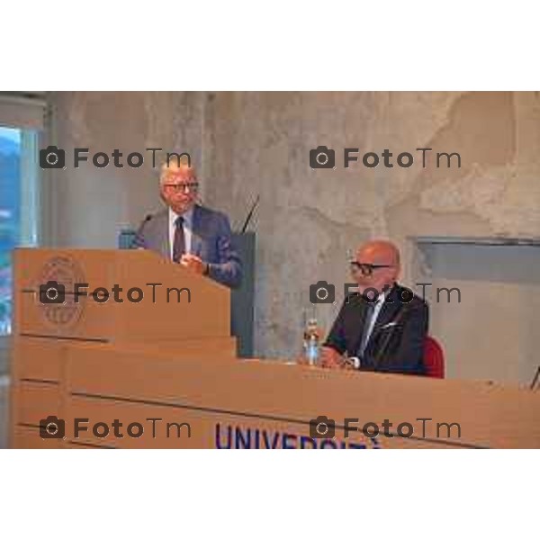 Foto Manzoni Tiziano/LaPresse 30-05-2023Bergamo Italia - Cronaca - Bergamo consegna premio studio Bcc Zanica in università Bg