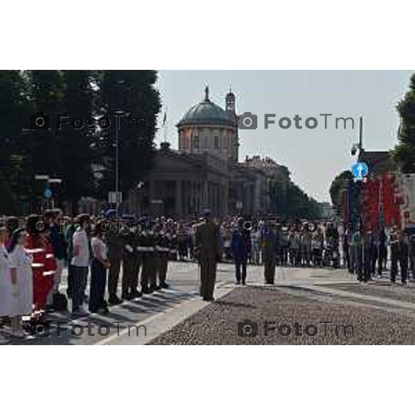 Tiziano Manzoni/LaPresse 2-06- 2023 Bergamo, Italia Cronaca Bergamo Festa della Repubblica 2 Giugno 2023