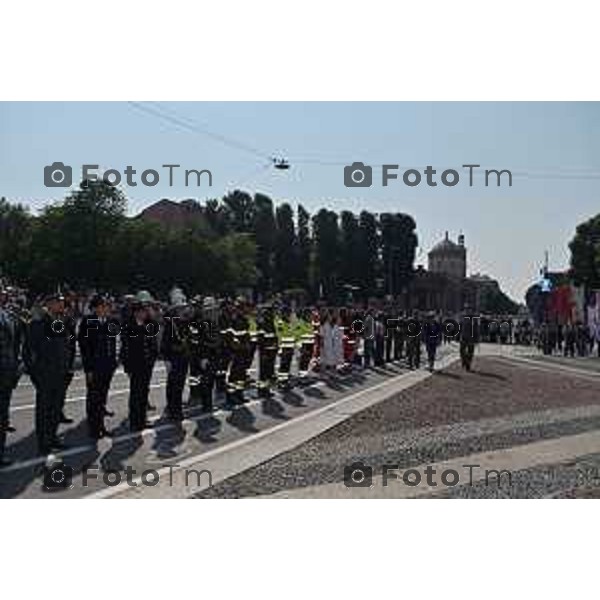 Tiziano Manzoni/LaPresse 2-06- 2023 Bergamo, Italia Cronaca Bergamo Festa della Repubblica 2 Giugno 2023