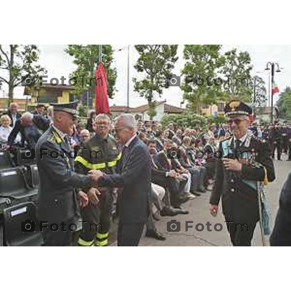 Foto Manzoni Tiziano/LaPresse 5-06-2023Bergamo Italia - Cronaca - Piazza Affari,Zingonia di Verdellino (BG).celebrazione del 209° Fondazione dell’Arma dei Carabinieri