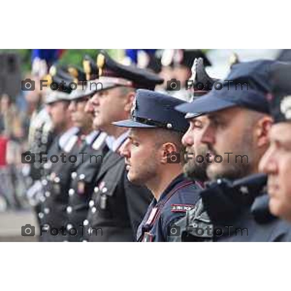 Foto Manzoni Tiziano/LaPresse 5-06-2023Bergamo Italia - Cronaca - Piazza Affari,Zingonia di Verdellino (BG).celebrazione del 209° Fondazione dell’Arma dei Carabinieri