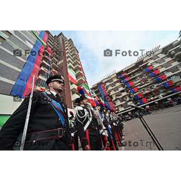 Foto Manzoni Tiziano/LaPresse 5-06-2023Bergamo Italia - Cronaca - Piazza Affari,Zingonia di Verdellino (BG).celebrazione del 209° Fondazione dell’Arma dei Carabinieri