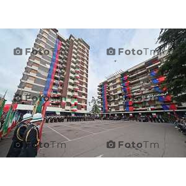 Foto Manzoni Tiziano/LaPresse 5-06-2023Bergamo Italia - Cronaca - Piazza Affari,Zingonia di Verdellino (BG).celebrazione del 209° Fondazione dell’Arma dei Carabinieri