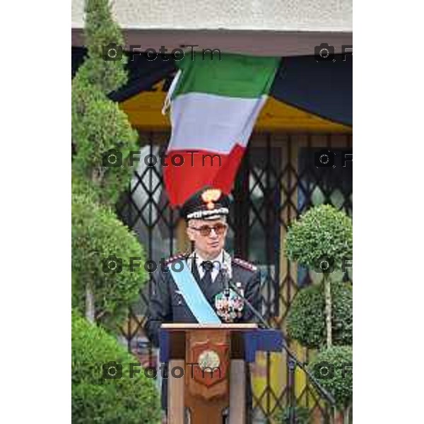 Foto Manzoni Tiziano/LaPresse 5-06-2023Bergamo Italia - Cronaca - Piazza Affari,Zingonia di Verdellino (BG).celebrazione del 209° Fondazione dell’Arma dei Carabinieri