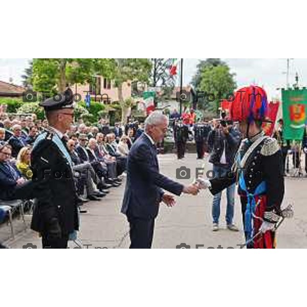 Foto Manzoni Tiziano/LaPresse 5-06-2023Bergamo Italia - Cronaca - Piazza Affari,Zingonia di Verdellino (BG).celebrazione del 209° Fondazione dell’Arma dei Carabinieri