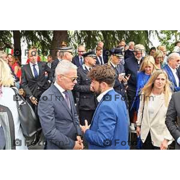 Foto Manzoni Tiziano/LaPresse 5-06-2023Bergamo Italia - Cronaca - Piazza Affari,Zingonia di Verdellino (BG).celebrazione del 209° Fondazione dell’Arma dei Carabinieri