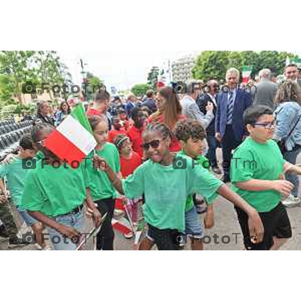 Foto Manzoni Tiziano/LaPresse 5-06-2023Bergamo Italia - Cronaca - Piazza Affari,Zingonia di Verdellino (BG).celebrazione del 209° Fondazione dell’Arma dei Carabinieri