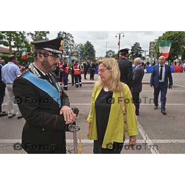 Foto Manzoni Tiziano/LaPresse 5-06-2023Bergamo Italia - Cronaca - Piazza Affari,Zingonia di Verdellino (BG).celebrazione del 209° Fondazione dell’Arma dei Carabinieri