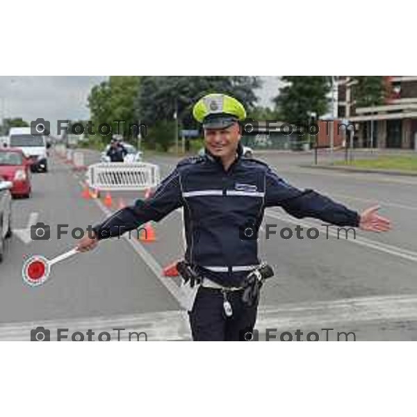 Foto Manzoni Tiziano/LaPresse 5-06-2023Bergamo Italia - Cronaca - Piazza Affari,Zingonia di Verdellino (BG).polizia locale Verdellino osio e brembate