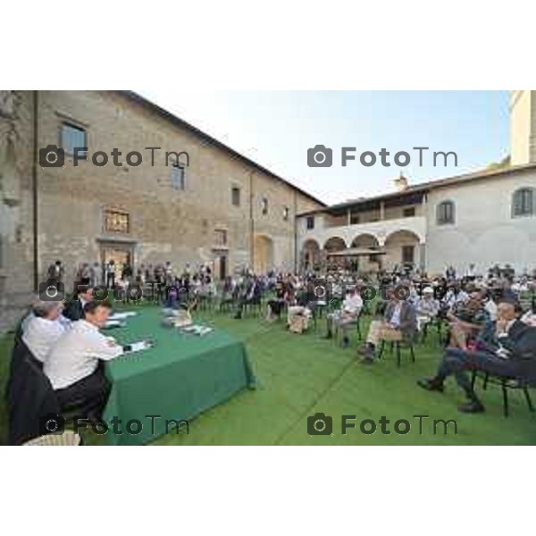 Tiziano Manzoni/LaPresse 16-06- 2023 Bergamo, Italia Cronaca Bergamo mostra fotografica “MARIO CRESCI, Colorland 1975-1983”Monastero di Astino.