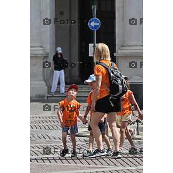 Foto Manzoni Tiziano/LaPresse 22-06-2023Bergamo Italia - Cronaca - Bergamo Gamec Preview Stampa mostre Vivian Suter e Rachel Whiteread