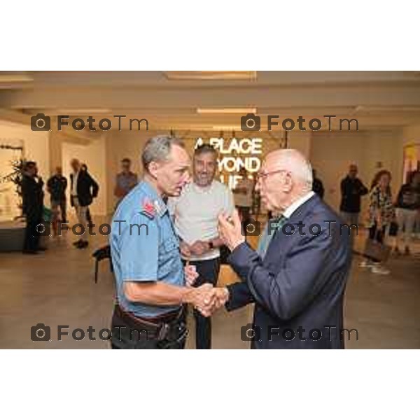 Foto Manzoni Tiziano/LaPresse 24-06-2023 Bergamo Italia - Cronaca - Pedrengo, BG nuova sede di Fra.Mar Giornata di Ringraziamento con Mons. Mario Enrico Delpini Arcivescovo di Milano.