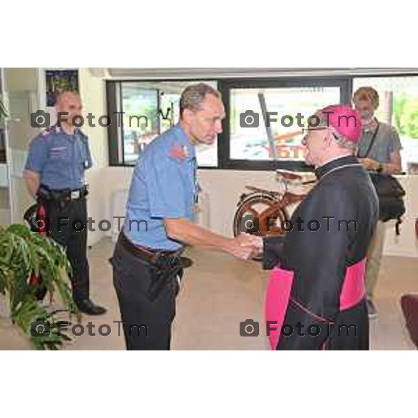 Foto Manzoni Tiziano/LaPresse 24-06-2023 Bergamo Italia - Cronaca - Pedrengo, BG nuova sede di Fra.Mar Giornata di Ringraziamento con Mons. Mario Enrico Delpini Arcivescovo di Milano.