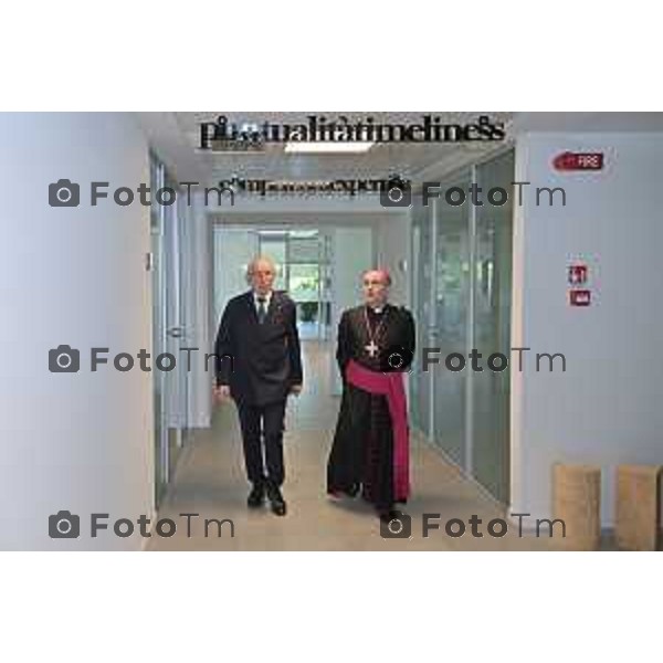 Foto Manzoni Tiziano/LaPresse 24-06-2023 Bergamo Italia - Cronaca - Pedrengo, BG nuova sede di Fra.Mar Giornata di Ringraziamento con Mons. Mario Enrico Delpini Arcivescovo di Milano.