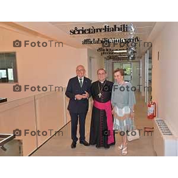 Foto Manzoni Tiziano/LaPresse 24-06-2023 Bergamo Italia - Cronaca - Pedrengo, BG nuova sede di Fra.Mar Giornata di Ringraziamento con Mons. Mario Enrico Delpini Arcivescovo di Milano.