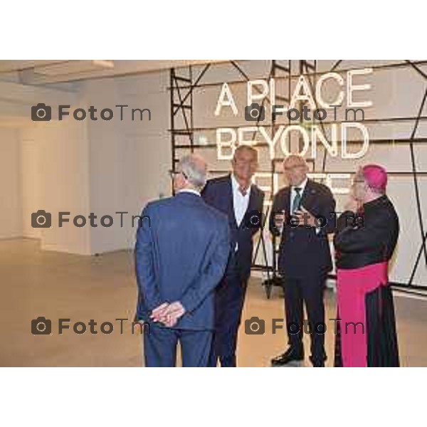 Foto Manzoni Tiziano/LaPresse 24-06-2023 Bergamo Italia - Cronaca - Pedrengo, BG nuova sede di Fra.Mar Giornata di Ringraziamento con Mons. Mario Enrico Delpini Arcivescovo di Milano.