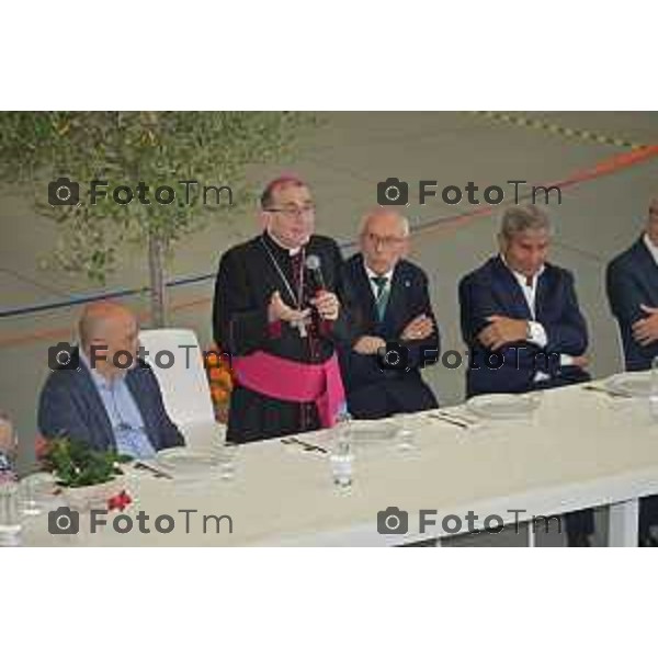 Foto Manzoni Tiziano/LaPresse 24-06-2023 Bergamo Italia - Cronaca - Pedrengo, BG nuova sede di Fra.Mar Giornata di Ringraziamento con Mons. Mario Enrico Delpini Arcivescovo di Milano.