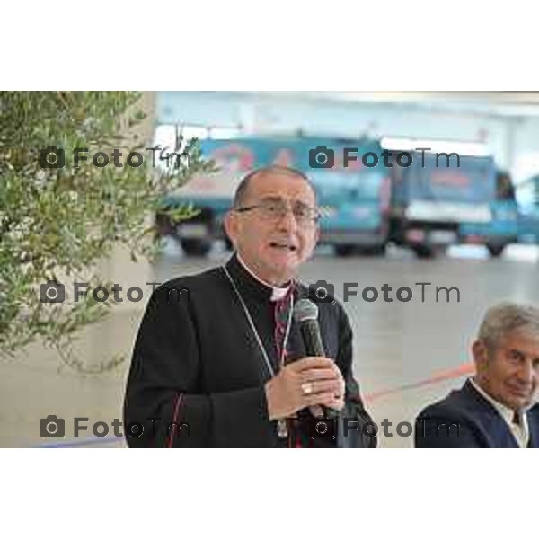 Foto Manzoni Tiziano/LaPresse 24-06-2023 Bergamo Italia - Cronaca - Pedrengo, BG nuova sede di Fra.Mar Giornata di Ringraziamento con Mons. Mario Enrico Delpini Arcivescovo di Milano.