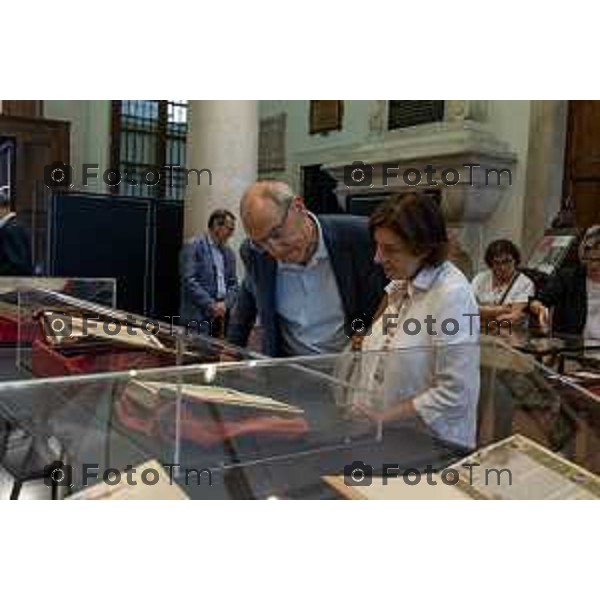 Foto Tommaso Berardi for Manzoni/LaPresse 30/06/23 Bergamo Italia - Cronaca - Inaugurazione di "Che tipi a Bergamo e Brescia!"