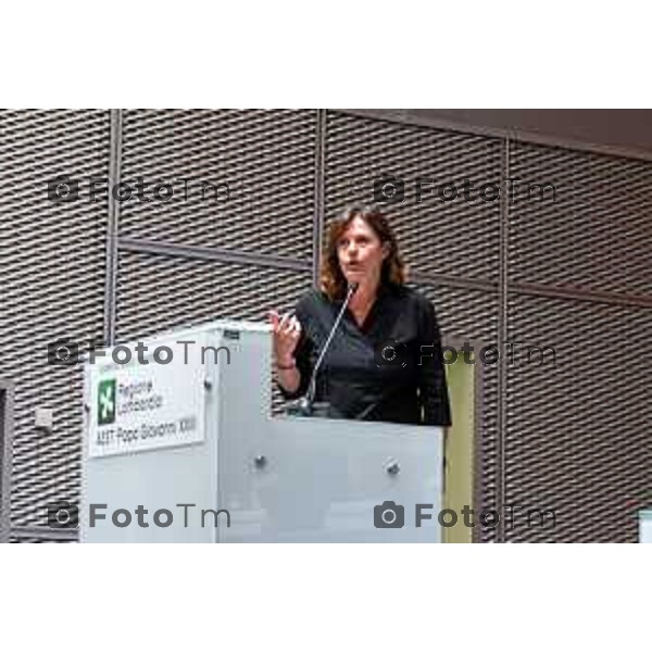 Foto Tommaso Berardi for Manzoni/LaPresse 4/07/23 Bergamo Italia - Cronaca - I primi medici laureati a Bergamo: la "School of Medicine and Surgery" festeggia il traguardo, Alessandra Gallone, Consigliere delegato del Ministro dell\'Università e della Ricerca