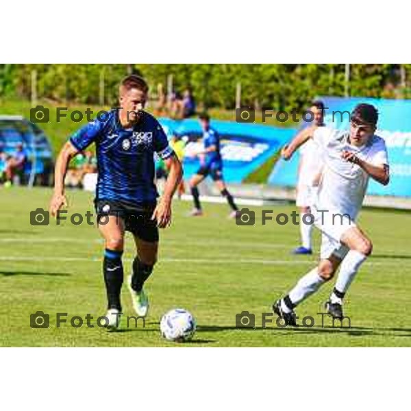 Tiziano Manzoni/LaPresse 16-07- 2023 Bergamo, Italia Sport Rapresentativa Val Seriana campionato serie a Tim 23 - 24 Campo Comunale. Clusone. ( Bergamo ) Nella Foto: PASALIC