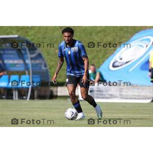 Tiziano Manzoni/LaPresse 16-07- 2023 Bergamo, Italia Sport Rapresentativa Val Seriana campionato serie a Tim 23 - 24 Campo Comunale. Clusone. ( Bergamo ) Nella Foto: EDERSON