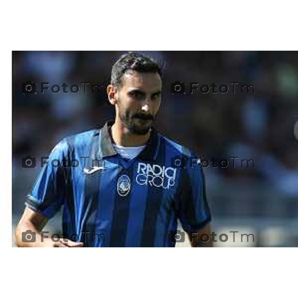 Tiziano Manzoni/LaPresse 16-07- 2023 Bergamo, Italia Sport Rapresentativa Val Seriana campionato serie a Tim 23 - 24 Campo Comunale. Clusone. ( Bergamo ) Nella Foto: ZAPPACOSTA