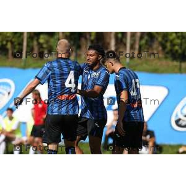 Tiziano Manzoni/LaPresse 16-07- 2023 Bergamo, Italia Sport Rapresentativa Val Seriana campionato serie a Tim 23 - 24 Campo Comunale. Clusone. ( Bergamo ) Nella Foto: EDERSON