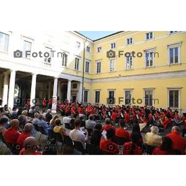 Foto Manzoni Tiziano/LaPresse 17-7- 2023Bergamo Italia - Cronaca - Conferenza stampa ASIAN YOUTH ORCHESTRA