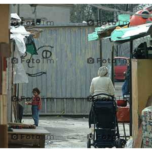 Foto Manzoni Tiziano/LaPresse Bergamo Italia - Cronaca - Bergamo Campo Kossovari e room 2024