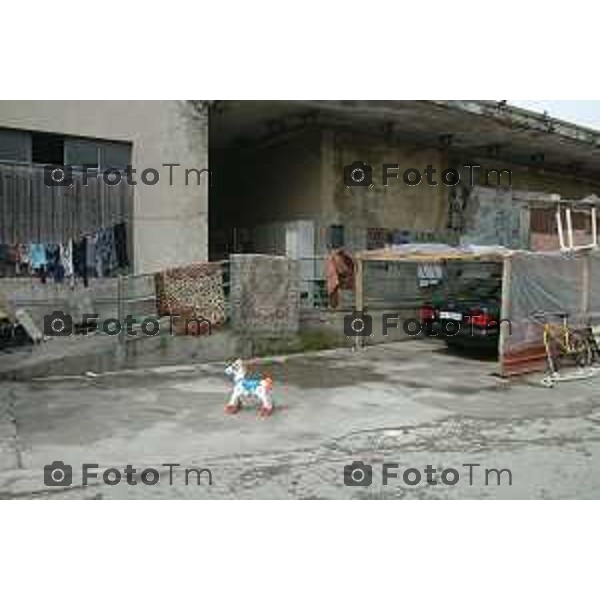 Foto Manzoni Tiziano/LaPresse Bergamo Italia - Cronaca - Bergamo Campo Kossovari e room 2024