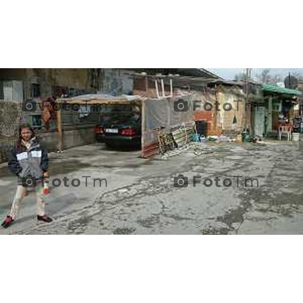 Foto Manzoni Tiziano/LaPresse Bergamo Italia - Cronaca - Bergamo Campo Kossovari e room 2024